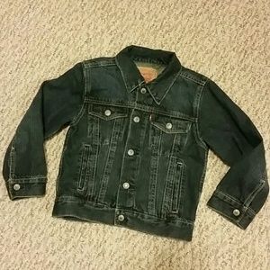 100% Cotton Denim Jacket Kids size 5 LEVIS